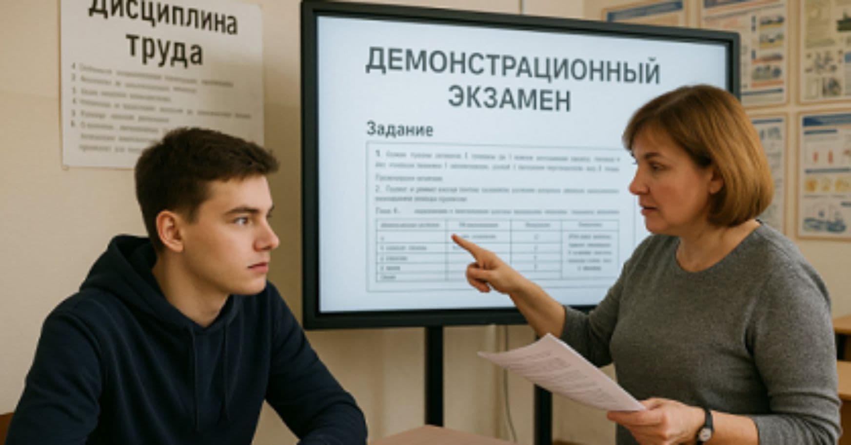 Более половины студентов колледжей успешно сдали демонстрационный экзамен