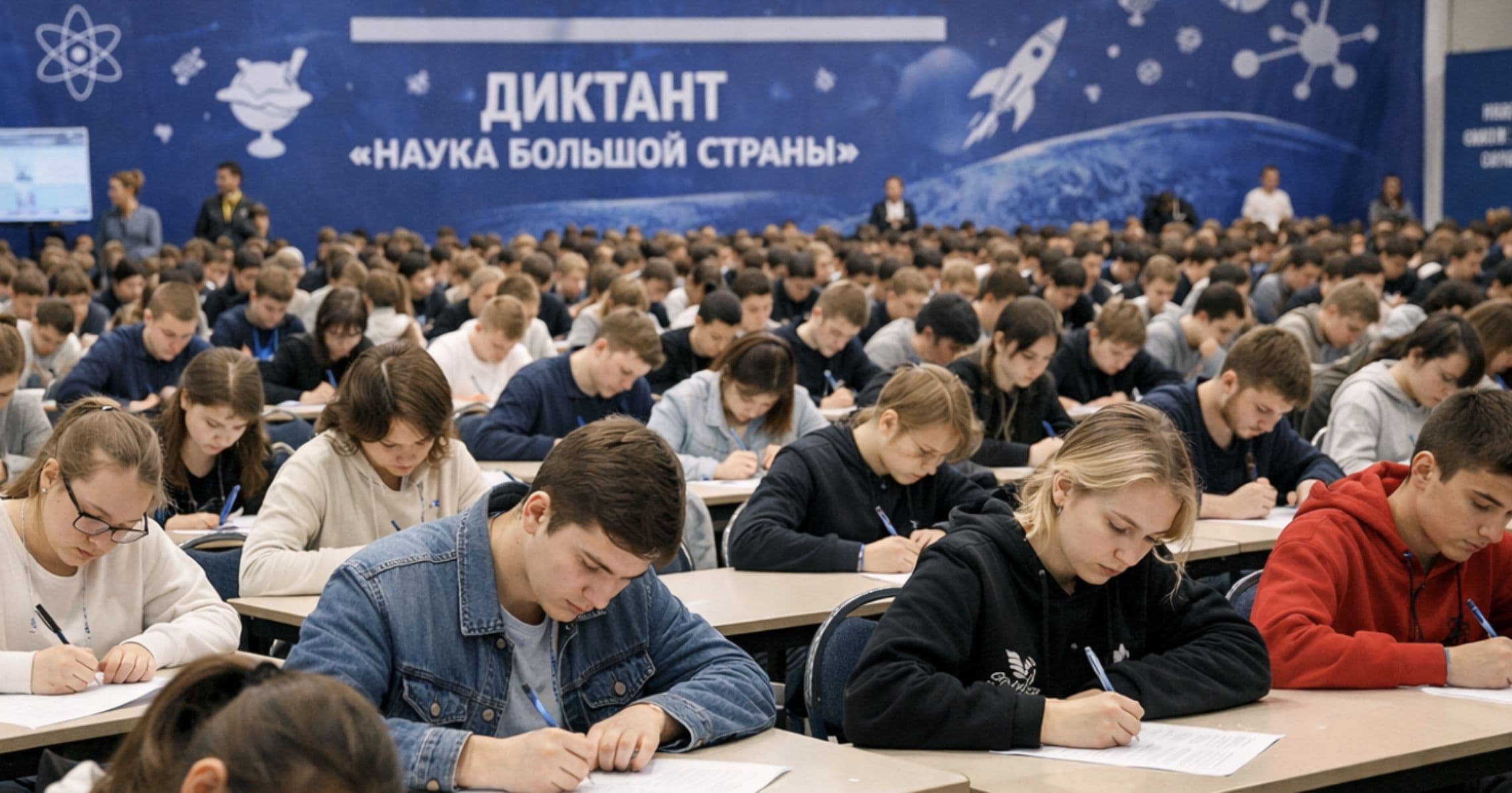 Всероссийский диктант "Наука большой страны": наука объединяет